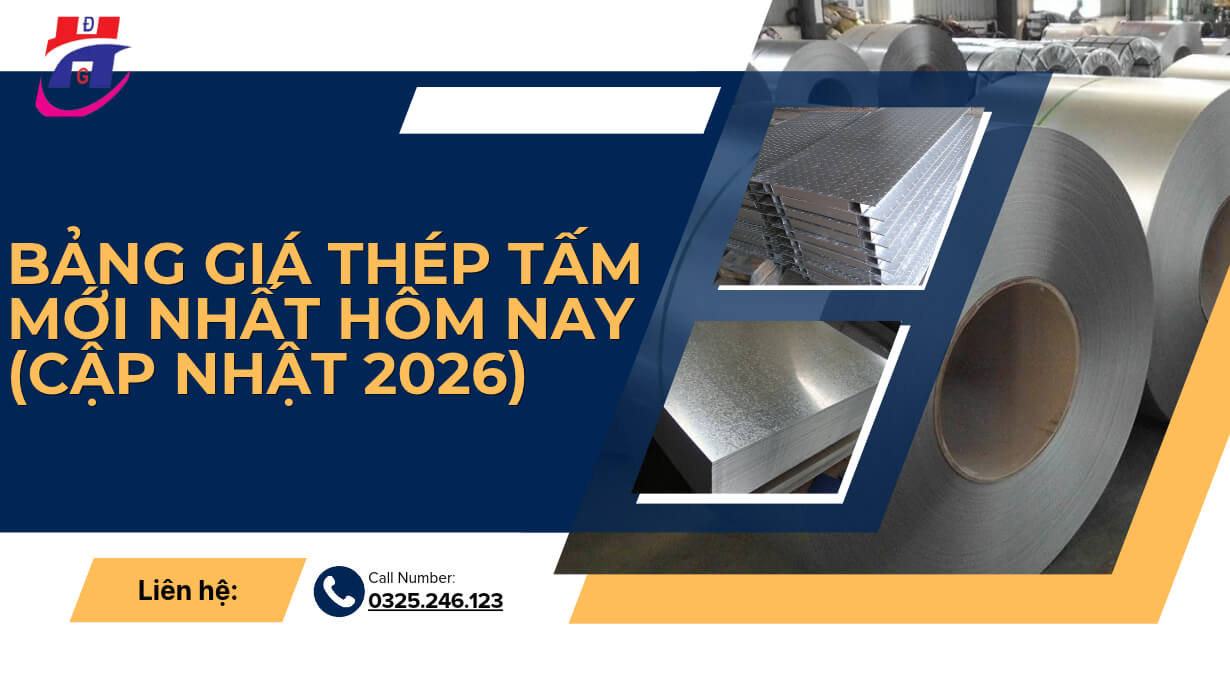 Báo Giá Thép Tấm Mới Nhất