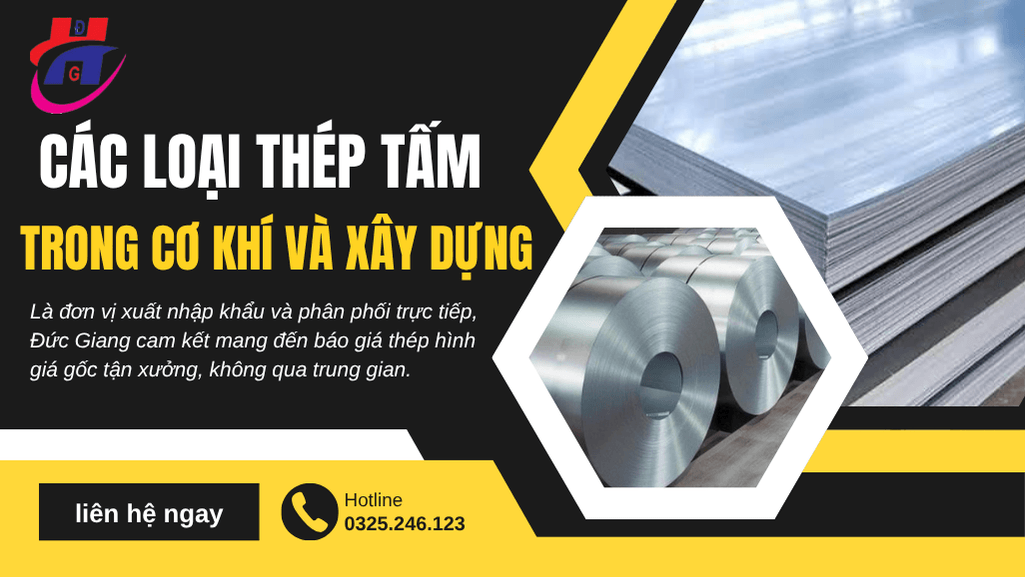 Các Loại Thép Tấm