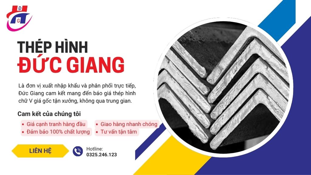 Thép Hình Chữ V Đức Giang